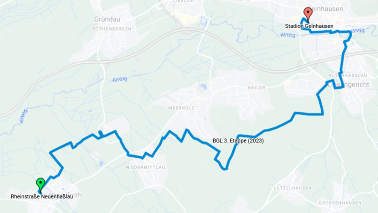 3. Etappe (Neuenhaßlau - Gelnhausen)