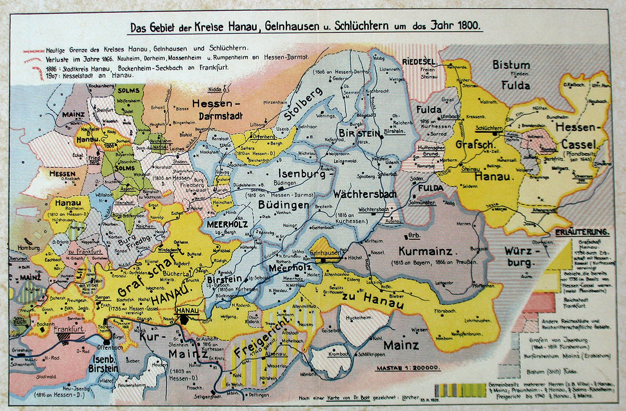 historische Karte