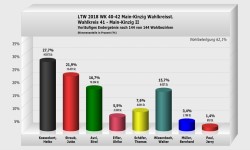 Wahlkreisstimme Vorläufiges Endergebnis Wahlkreis 41 - Main-Kinzig II