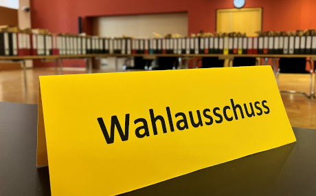 Der Kreiswahlausschuss hat am Freitag das Ergebnis der Kreiswahl geprüft und amtlich bestätigt.