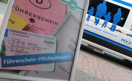 Das Führerschein-Umtauschmobil kommt im September nach Gründau und Biebergemünd.