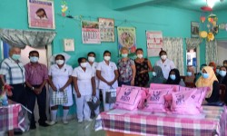 Die Geburtsklinik Maradana in Beruwala hat eine Lebensmittelspende erhalten. 